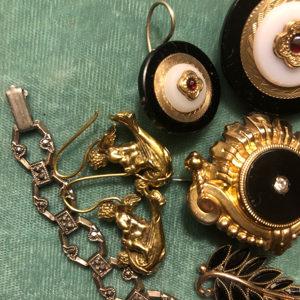 Victorian Georgian jewelry mourning - Picture 4 of 15